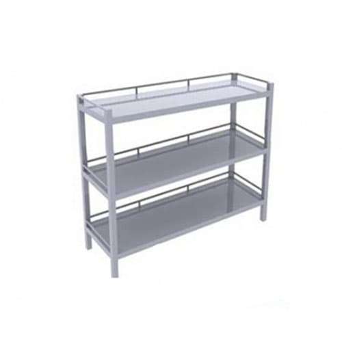 Kệ inox 3 tầng loại phẳng